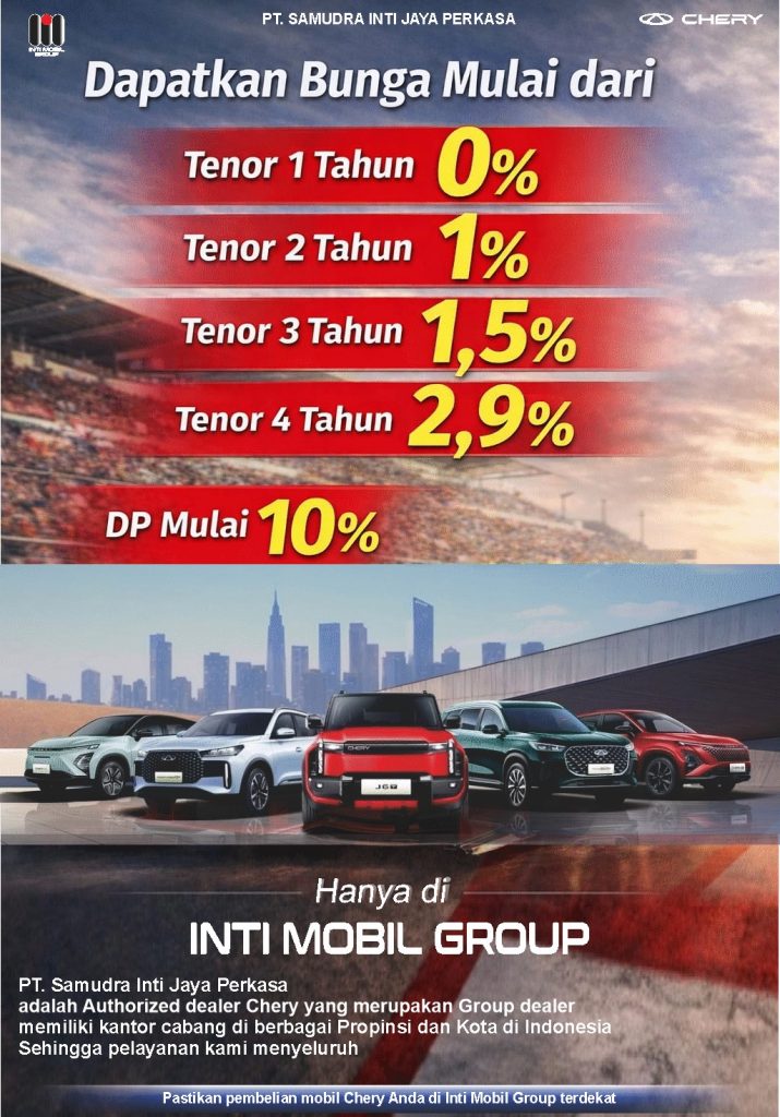 PROMO CHERY TASIK 2026